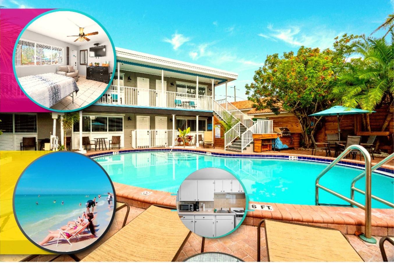 Boutique Beach Retreat St. Pete Beach Kültér fotó
